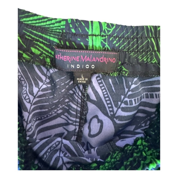 Catherine Malandrino tropical shorts size large - Picture 3 of 4